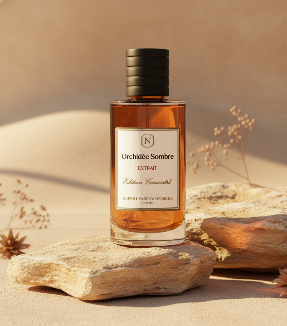ORCHIDÉE SOMBRE – dans l’esprit de Black Orchid